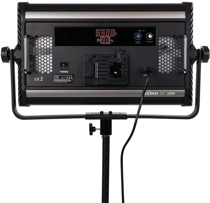 Actual product image Dörr DLP-100W LED panel with stand (novelty) (Surface luminaire)