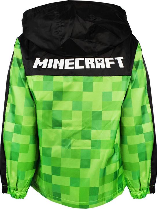 Produktbild Minecraft Jacke wasserfest mit Kapuze Jungen (164)