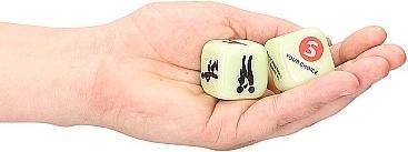 Image du produit S-Line Light Up Your Sexy Night Dice - Brille dans l'obscurité (Jeux de dés)