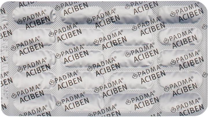 Nährwerte und Zutaten Padma Aciben ausgeglichenes Magenklima (40 Stück, Kapseln, 40 g)