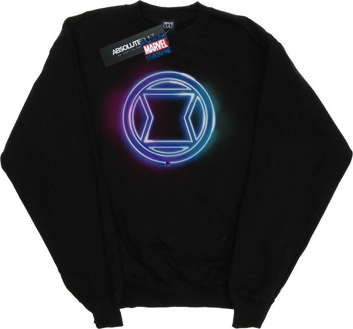 Black Widow Neon Logo Sweatshirt