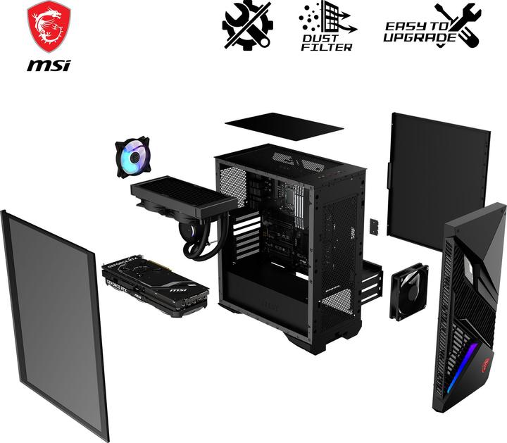 Productafbeelding MSI MPG Oneindig X2 14NUF7-459AT (Intel Core i7-14700KF, 32 GB, 1000 GB, GeForce RTX 4070 Ti Super)