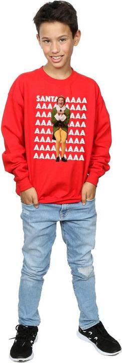 Immagine prodotto Elf Buddy Santa Scream Felpa Ragazzi (152, 158)