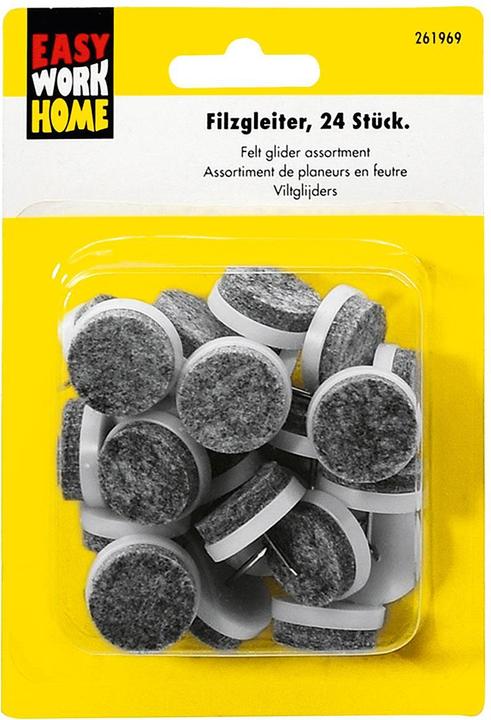 Produktbild Easy Work Filzgleitersatz (Filzgleiter, 24 Stück)