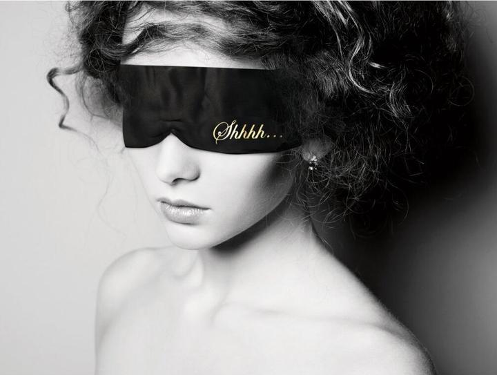 Actual product image Bijoux Indiscrets Shhh Augenbinde