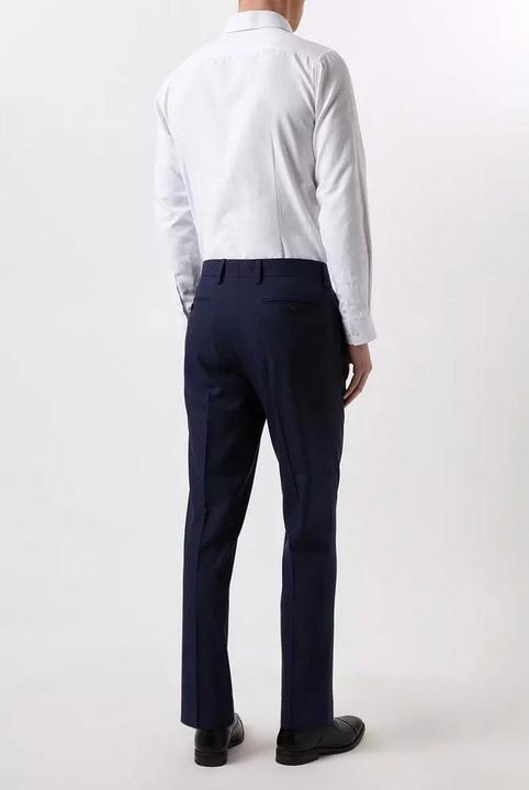 Actual product image Burton Mens Marl Skinny Suit Trousers (28)