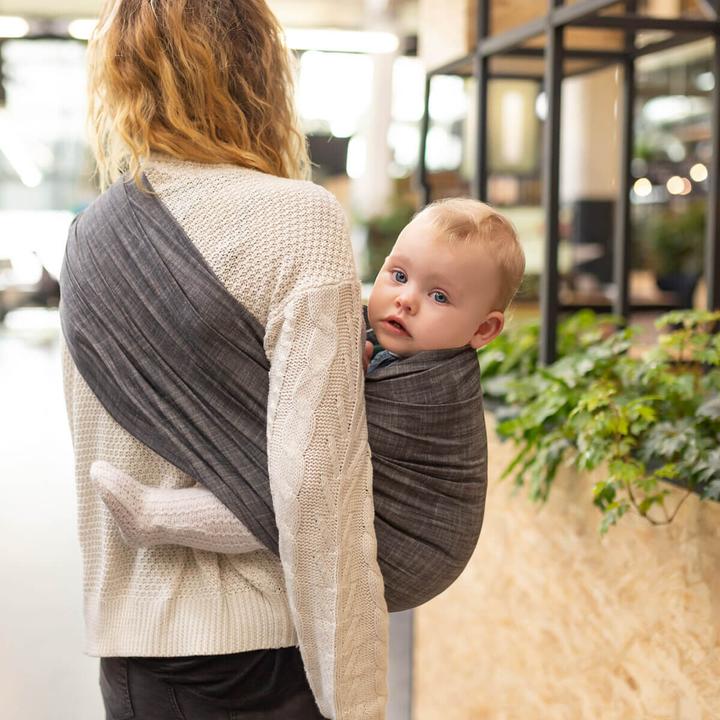 Produktbild Hoppediz Babytragetuch gewebter Ring-Sling (2 m)