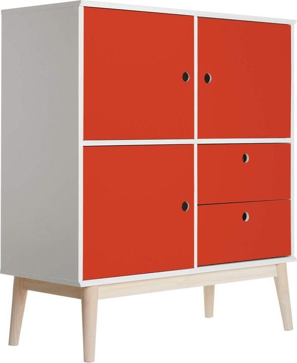 Image du produit Trenddeko Lumière unie rouge (100 x 200 cm)