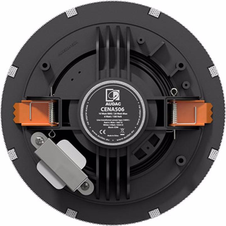 Actual product image Audac CENA 706 B ceiling loudspeaker (20 W, 16.50 cm)