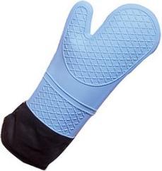 Actual product image Hygostar Silicone glove "HEATTEC", light blue