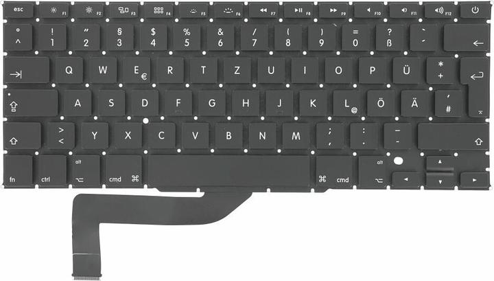 Produktbild OEM Tastatur (deutsches Layout) für Macbook Pro 15 Zoll Retina (2013-2015) A1398