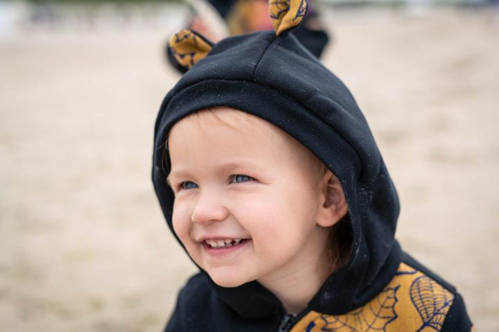 Produktbild Lennylamb Bear Romper - Under The Leaves (68)