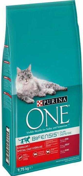 Purina One Sterilcat Wołowina - dry cat food - 9 75kg (Adult, 9750 g)