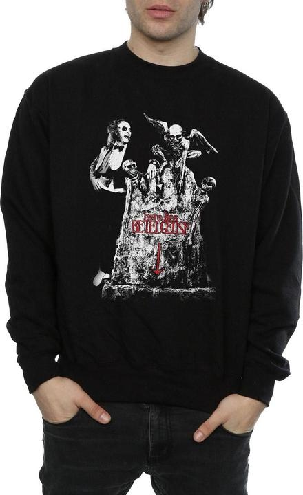 Image du produit Beetlejuice Mens Graveyard Pose Cotton Sweatshirt (L)