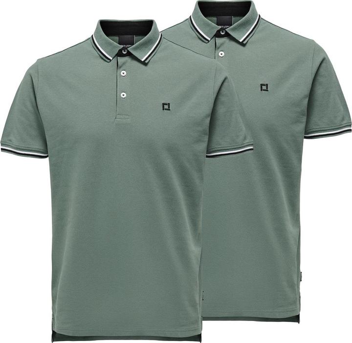 Immagine prodotto Only & Sons 2er Pack Onsefletcher Poloshirt (XXL)