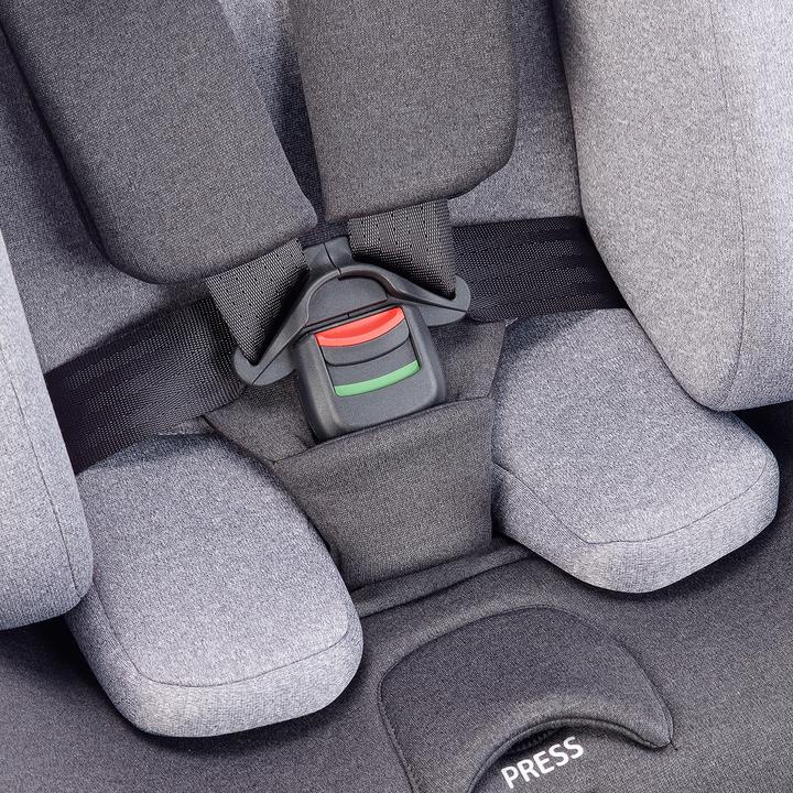Actual product image BabyGo Move 360 Grey child seat (Reboarder, ECE R129/i-Size Standard)