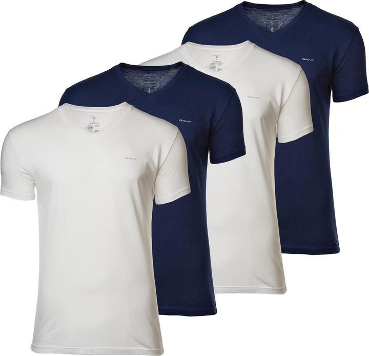 GANT V-NECK T-SHIRT 4-PACK