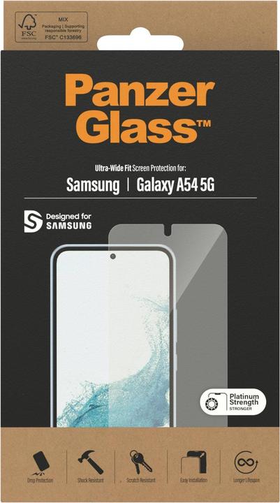 Produktbild PanzerGlass Classic Fit (1 Stück, Samsung Galaxy A54 5G)