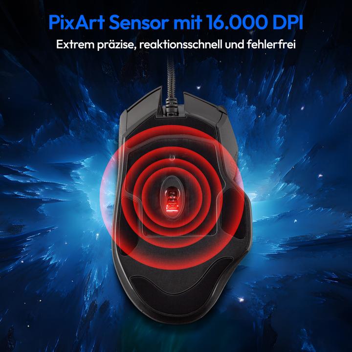 Image du produit Medion ERAZER Wizard P20 Souris de jeu (Filaire)
