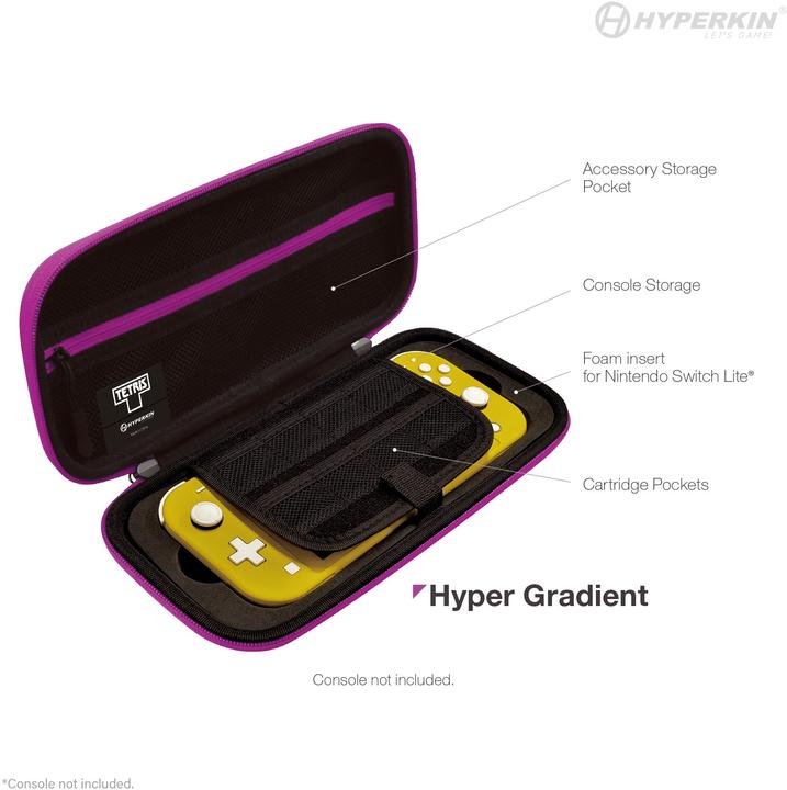 Produktbild Hyperkin Tetris Eva Hard Shell Carrying Case - Hyper Gradient (Switch, Switch Lite, Switch OLED)