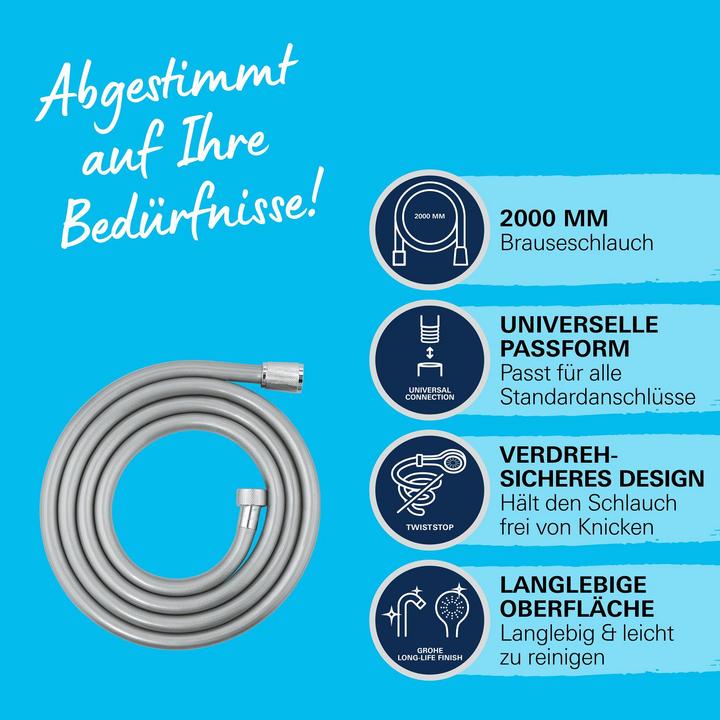 Produktbild Grohe VitalioFlex Comfort (200 cm)