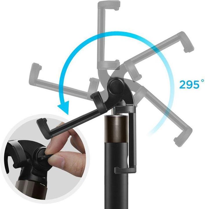 Actual product image Spigen Selfie Stick S530W black