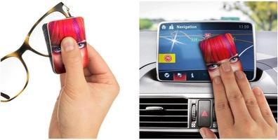 Productafbeelding Wedo Brillenpoetsdoek PocketCleaner "Helemaal rooskleurig!"