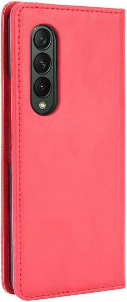 Produktbild MU Classic Retro Leder Bookcover Hülle (Samsung Galaxy Z Fold3)