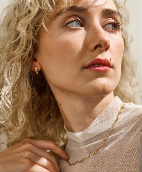Image du produit Skagen Anja Pebbles Boucles d'oreilles (Acier inoxydable)