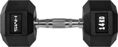 Actual product image HMS Dumbbell 14 kg HEX-PRO 14 (1 x 14 kg)