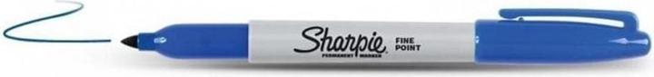 Paper Mate Permanent marker sharpie, fine, rund, blå (Blau, 0.90 mm, 1 x)