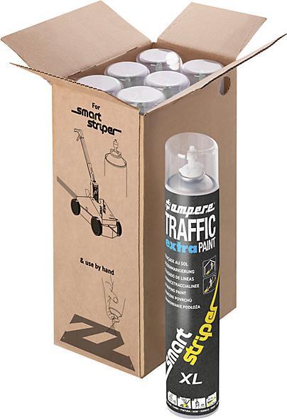 Produktbild Ampere Markierfarbe Traffic extra Paint® XL (Weiss, 0.75 l)