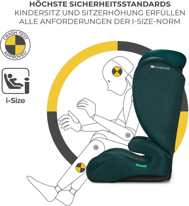 Actual product image KinderKraft I-Spark (Booster seat, ECE R129/i-Size Standard)