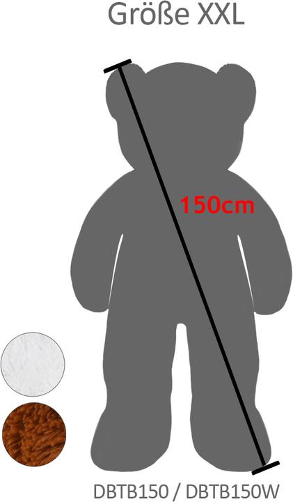 Immagine prodotto Monzana Orsetto di peluche XL (150 cm)