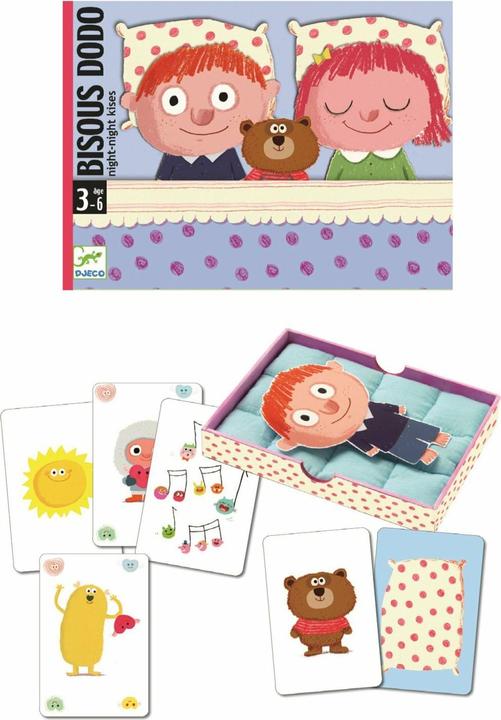 Immagine prodotto Djeco Gioco di carte Bisou Dodo (Tedesco, Francese, Italiano, Inglese)