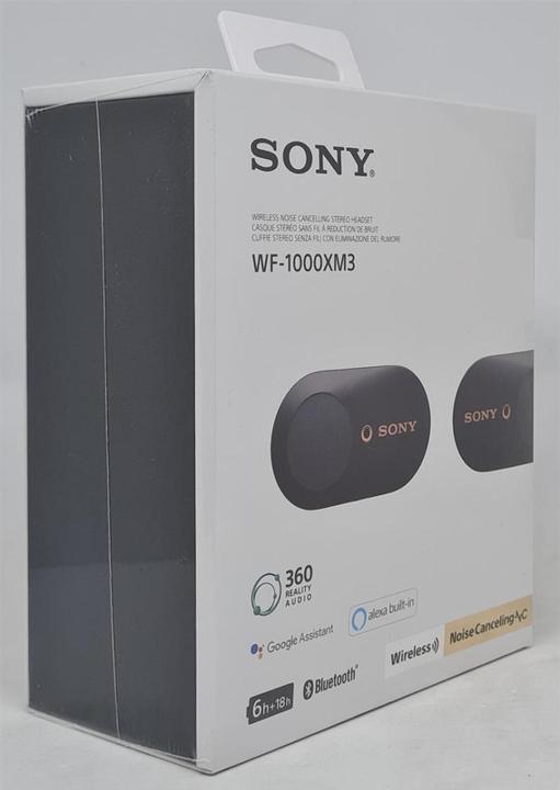 Productafbeelding Sony WF-1000XM3 (ANC, 8 h, Draadloze)