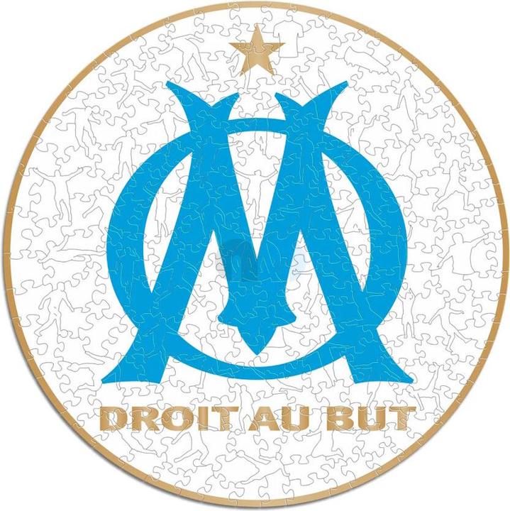 Image du produit Iconic Olympique de Marseille - Logo - Puzzle en bois Taille M (270 pièces) (270 pièces)