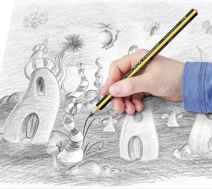 Immagine prodotto Staedtler Matita didattica 'Noris Club triplus jumbo' 119 HB (4 mm, HB, 1 x)