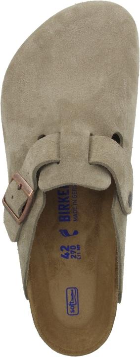 Image du produit Birkenstock Boston SFB Cuir Velours Fond souple étroit - 44236 (45)