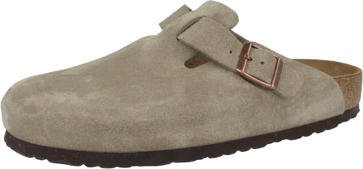 Image du produit Birkenstock Boston SFB Cuir Velours Fond souple étroit - 44236 (45)