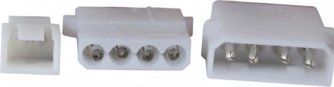 Actual product image Exertis Connect Molex power supply cable for fan 3 pins (0.25 m)