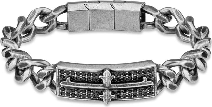 Police Vigor Armband Antique (21 cm, Edelstahl)