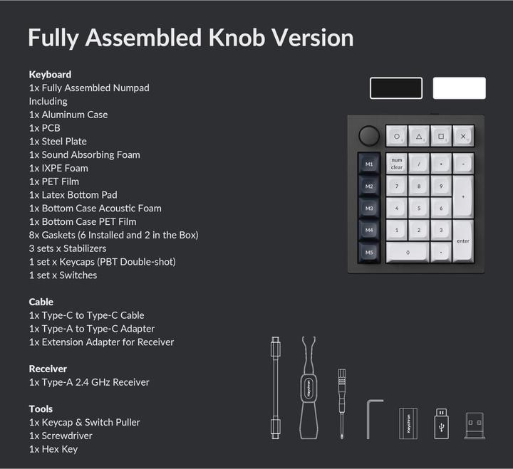 Image du produit Keychron Q0 Max (Pavé numérique, Filaire)