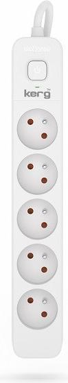 Produktbild HSK Kerg M02405 5 Steckdosen mit Erdung - 10m Steckdosenleiste mit 3x1 5mm2 Kabel 16A (5 x, CEE 7/5, 10 m)