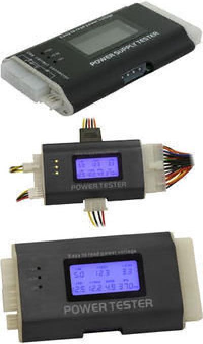 Actual product image Delock Power supply tester III with LCD