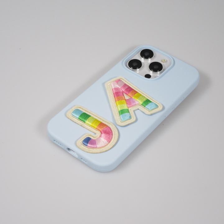 Produktbild PhoneLook Sticker Aufkleber für Handy/Tablet/Computer 3D gestickt Lettre O