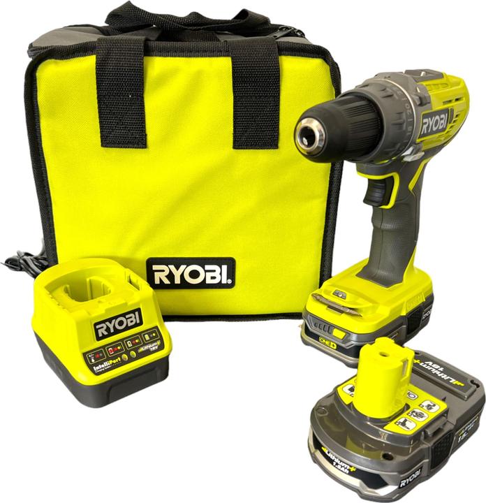 Productafbeelding Ryobi R18DD3-215S Accuboormachine en Schroevendraaier (Oplaadbare batterij)