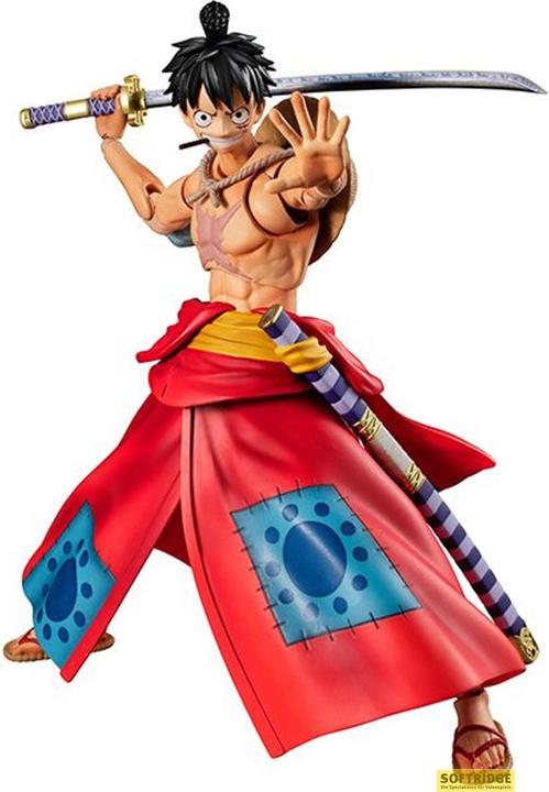 Actual product image Megahouse AF One Piece Luffy Taro VAH 17cm