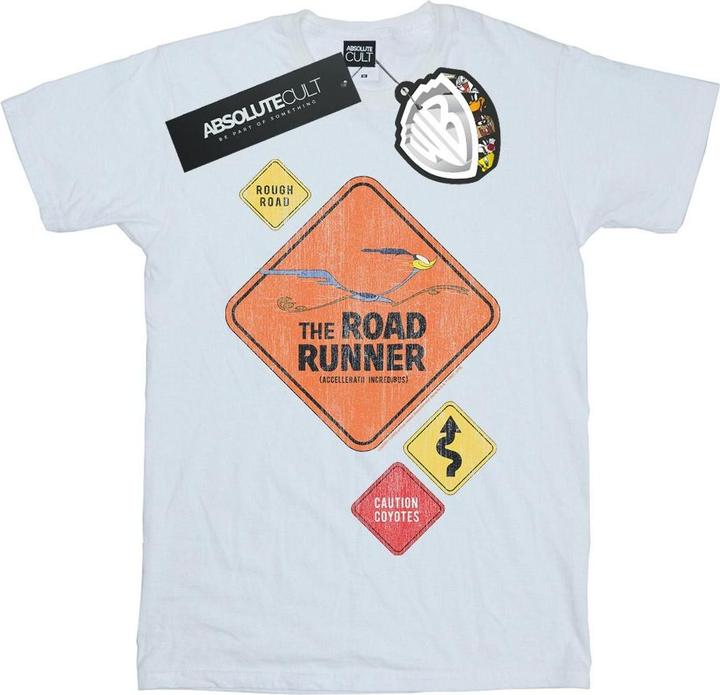 Image du produit Looney Tunes - T-shirt ROAD RUNNER ROAD SIGN - Homme (L)