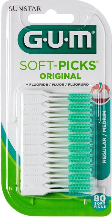Actual product image GUM Soft Picks (80 x, 0.90 mm)